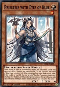 Priestess with Eyes of Blue [LDS2-EN007] Common