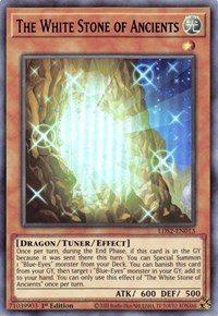 The White Stone of Ancients (Blue) [LDS2-EN013] Ultra Rare