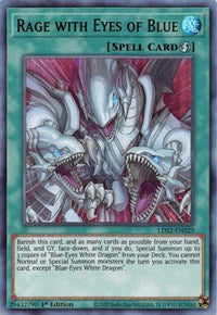 Rage with Eyes of Blue (Green) [LDS2-EN029] Ultra Rare