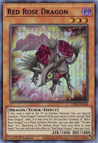 Red Rose Dragon (Purple) [LDS2-EN108] Ultra Rare