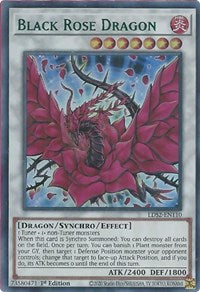 Black Rose Dragon (Green) [LDS2-EN110] Ultra Rare