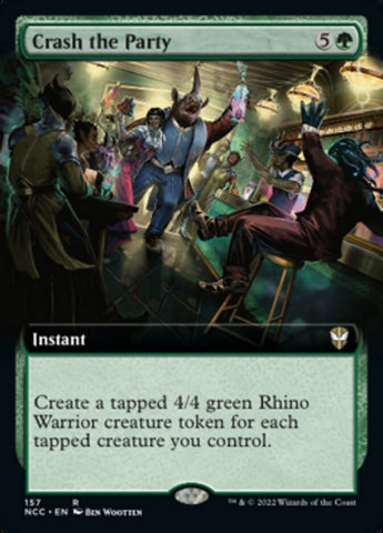 Crash the Party (Extended Art) [Streets of New Capenna Commander]