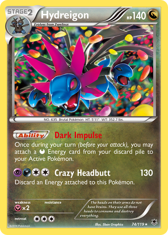 Lampent - XY Phantom Forces Pokémon card 42/119