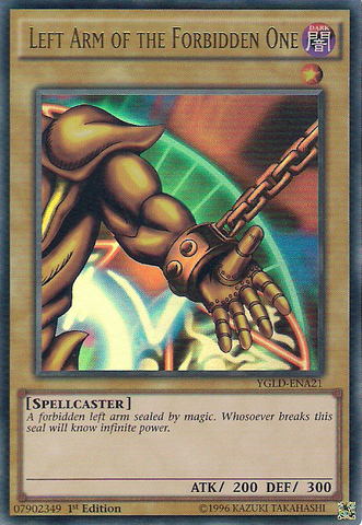Left Arm of the Forbidden One (A) [YGLD-ENA21] Ultra Rare