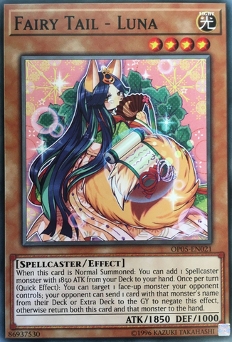 Fairy Tail - Luna [OP05-EN021] Common
