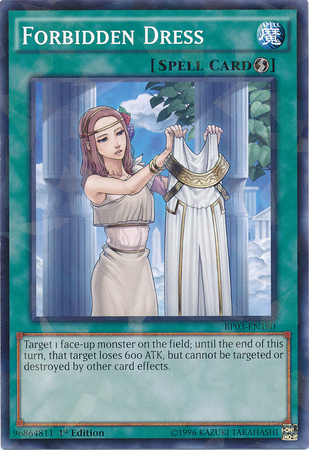 Forbidden Dress (Shatterfoil) [BP03-EN180] Common