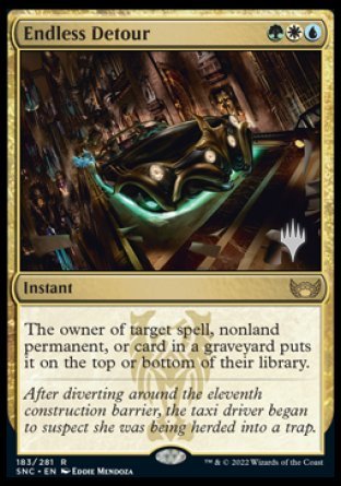 Endless Detour (Promo Pack) [Streets of New Capenna Promos]