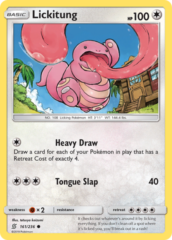 Lickitung (161/236) [Sun & Moon: Unified Minds]