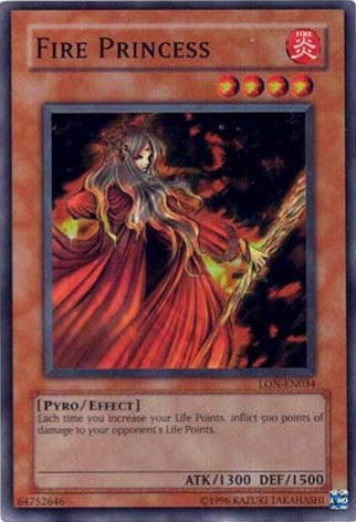 Fire Princess [LON-EN034] Super Rare