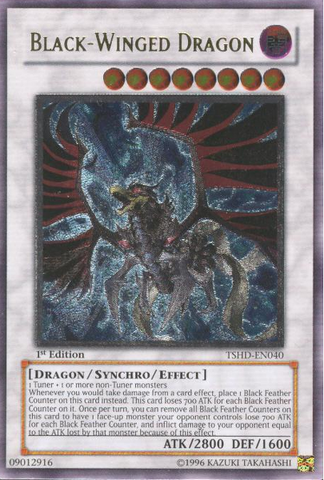 Black-Winged Dragon (UTR) [TSHD-EN040] Ultimate Rare