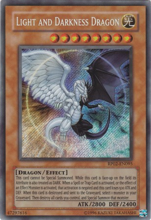Light and Darkness Dragon [RP02-EN095] Secret Rare