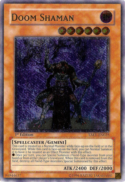 Doom Shaman (UTR) [TAEV-EN025] Ultimate Rare