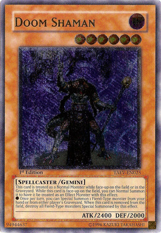 Doom Shaman (UTR) [TAEV-EN025] Ultimate Rare