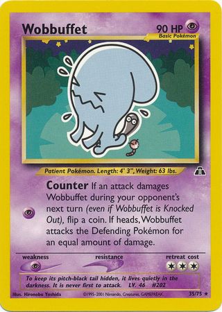 Wobbuffet (35/75) [Neo Discovery Unlimited]
