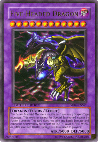 Five-Headed Dragon [SD09-ENSS1] Ultra Rare