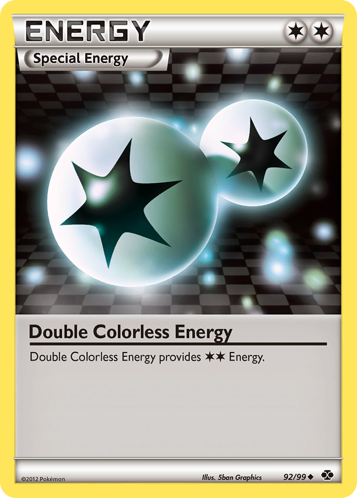Double Colorless Energy (92/99) [Black & White: Next Destinies]