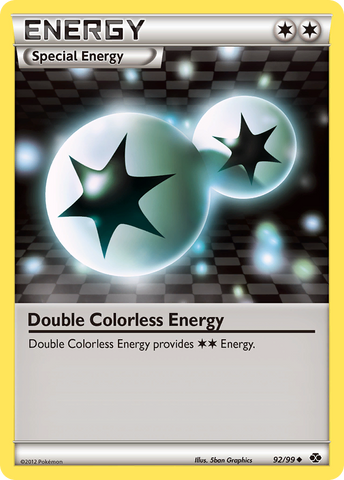 Double Colorless Energy (92/99) [Black & White: Next Destinies]