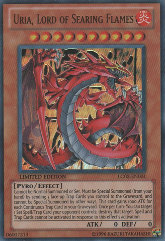 Uria, Lord of Searing Flames [LC02-EN001] Ultra Rare