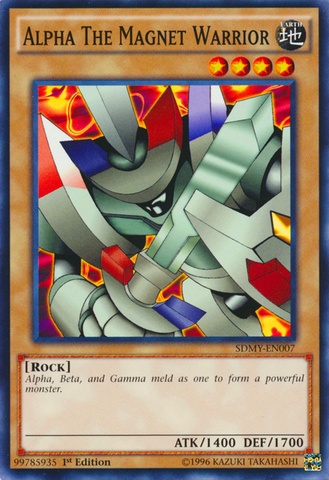 Alpha The Magnet Warrior [SDMY-EN007] Common