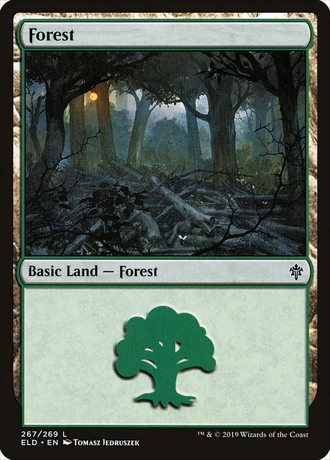 Forest (267) [Throne of Eldraine] | GameZilla