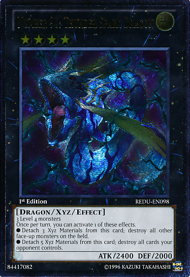Number 91: Thunder Spark Dragon (UTR) [REDU-EN098] Ultimate Rare