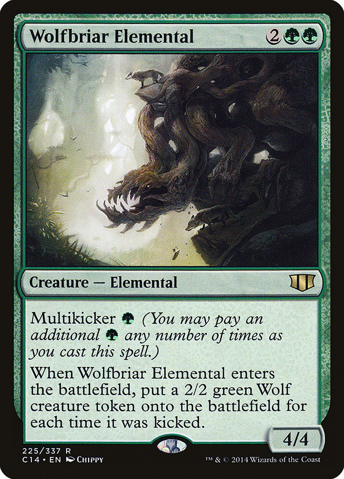 Wolfbriar Elemental [Commander 2014] | GameZilla