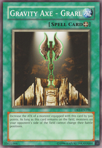 Gravity Axe - Grarl [DR1-EN196] Common