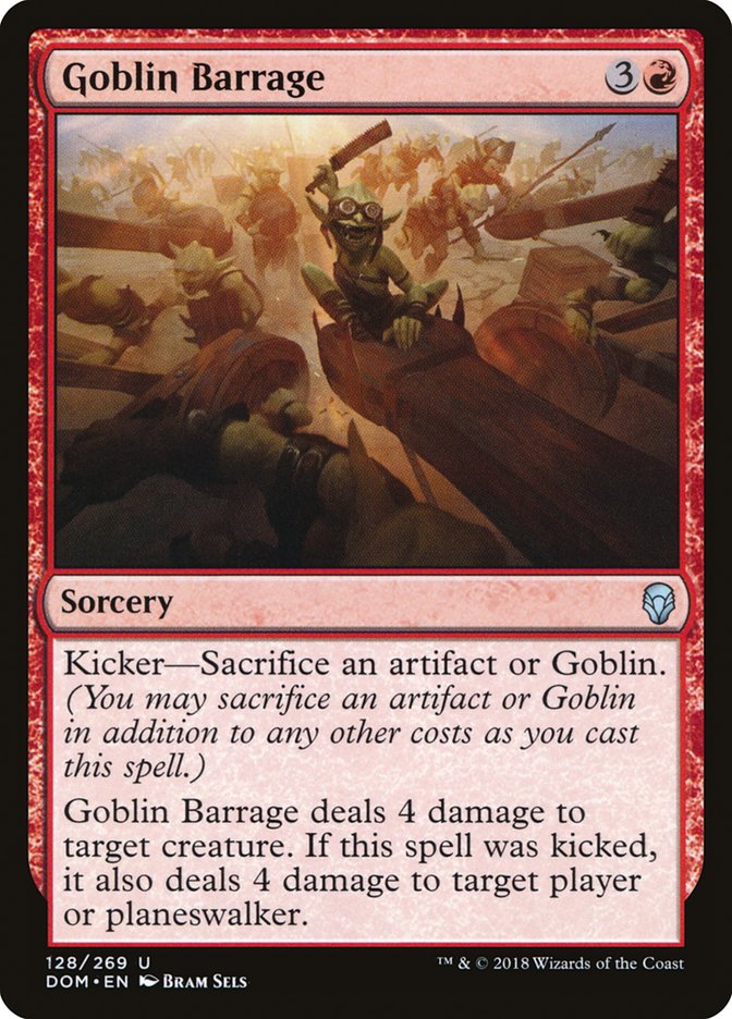 Goblin Barrage [Dominaria] | GameZilla