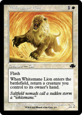 Whitemane Lion (Retro) [Dominaria Remastered]
