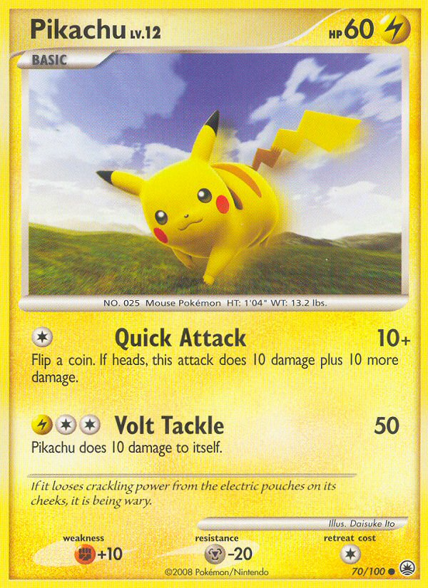 Pikachu (70/100) [Diamond & Pearl: Majestic Dawn]