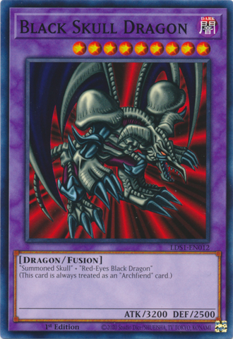 Black Skull Dragon [LDS1-EN012] Common