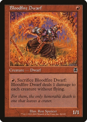 Bloodfire Dwarf [Apocalypse]