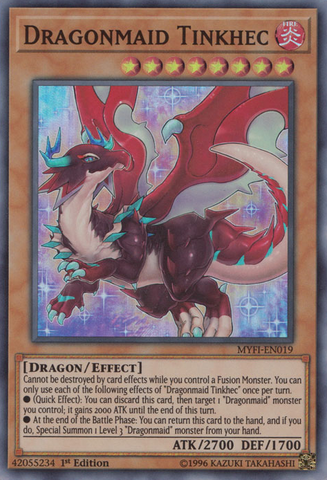Dragonmaid Tinkhec [MYFI-EN019] Super Rare