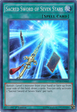 Sacred Sword of Seven Stars [MP14-EN042] Super Rare
