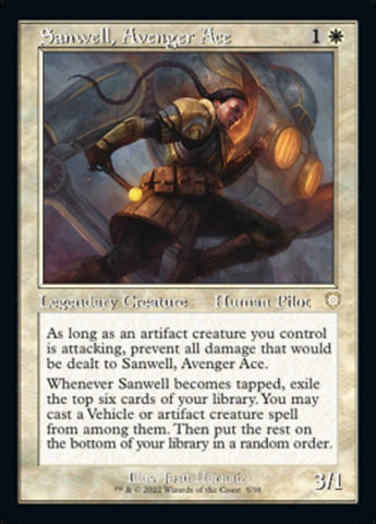 Sanwell, Avenger Ace (Retro) [The Brothers' War Commander]