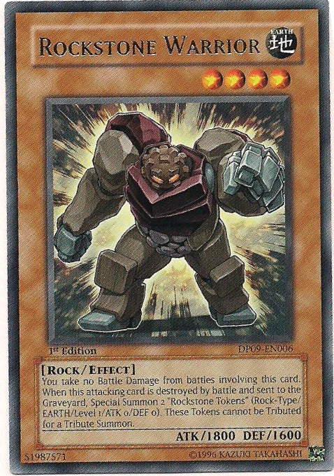 Rockstone Warrior [DP09-EN006] Rare