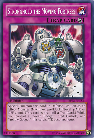 Stronghold the Moving Fortress [BP02-EN188] Mosaic Rare