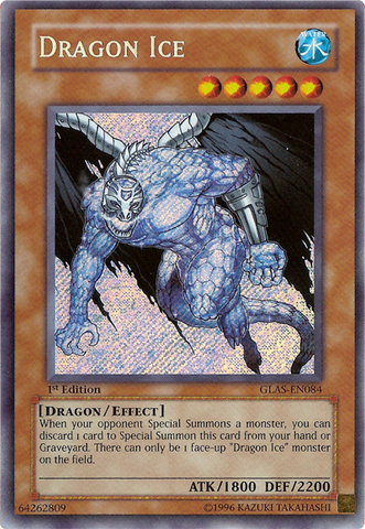 Dragon Ice [GLAS-EN084] Secret Rare