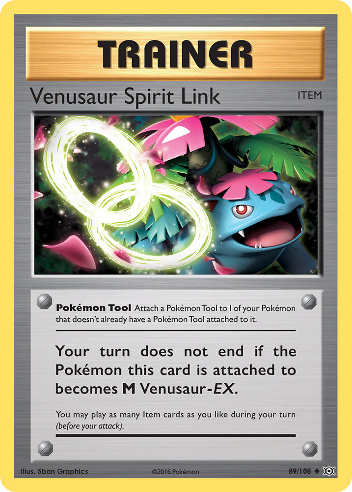 Venusaur Spirit Link (89/108) [XY: Evolutions]