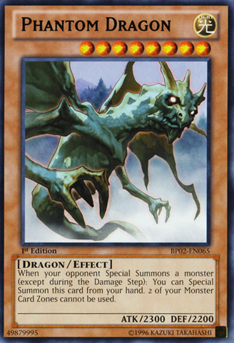 Phantom Dragon [BP02-EN065] Rare