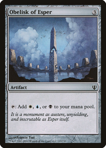 Obelisk of Esper [Archenemy]