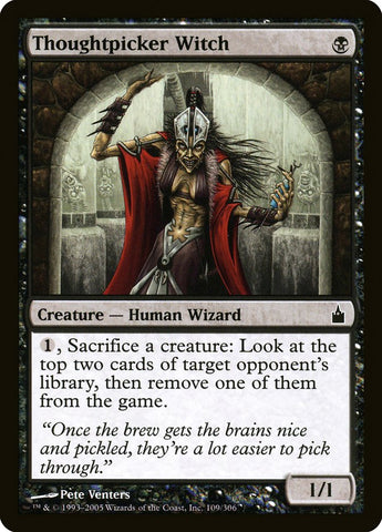 Thoughtpicker Witch [Ravnica: City of Guilds]