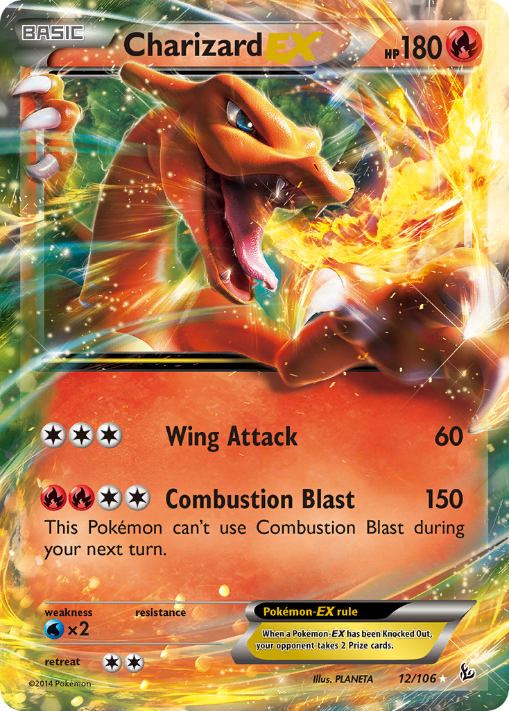 Charizard-EX (#12/106) - Epic Game - A loja de card game mais