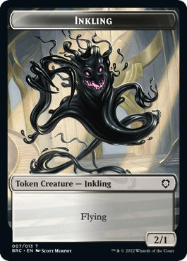 Copy // Inkling Double-Sided Token [The Brothers' War Commander Tokens]