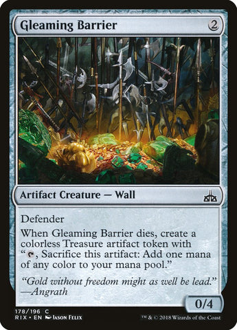 Gleaming Barrier [Rivals of Ixalan]