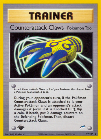 Counterattack Claws (97/105) [Neo Destiny 1st Edition]