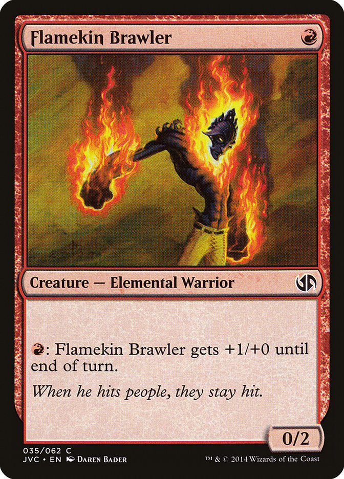 Flamekin Brawler [Duel Decks Anthology] | GameZilla