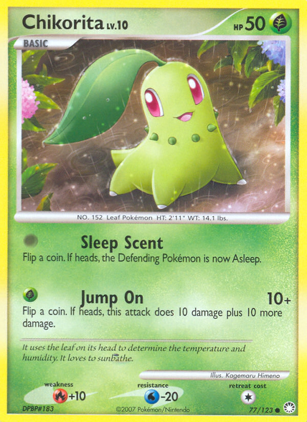 Chikorita (77/123) [Diamond & Pearl: Mysterious Treasures]