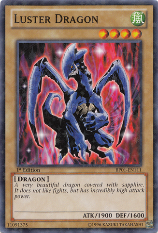 Luster Dragon [BP01-EN111] Starfoil Rare