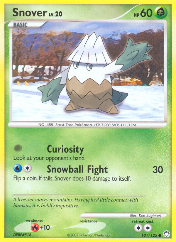 Snover (101/123) [Diamond & Pearl: Mysterious Treasures]